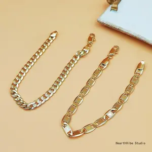 Women's Adjustable Gold-Plated Punk Chain Ankle Bracelet - 2026 Summer European-American Beach Vacation Sports & Outdoor Accessory, Anklets for Women