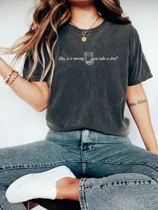 How Do I Do This Comfort Colors Shirt, Kelsea T-shirt, Is It Wrong To Take A Shot, Healed Version, Yeah Sure Okay Gift Fabric Top Womenswear Collar