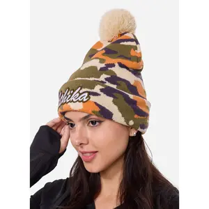 Camo Pom | Pom Beanie