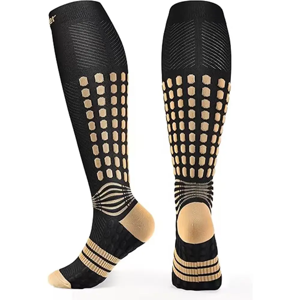 NEENCA Knee High Copper Compression Socks for Women & Men - Medical Grade Support for Pain Relief, Swelling & Plantar Fasciitis - for Running, Travel, Nursing, Compression Socks Women