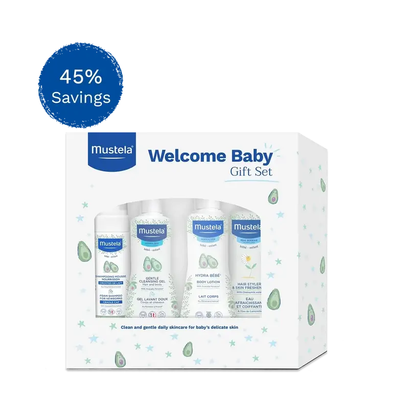 Welcome baby gift set