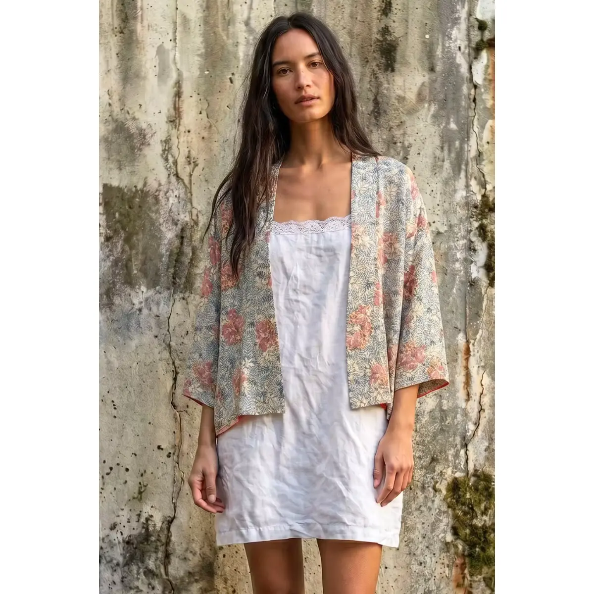 Silk Kimono Jacket