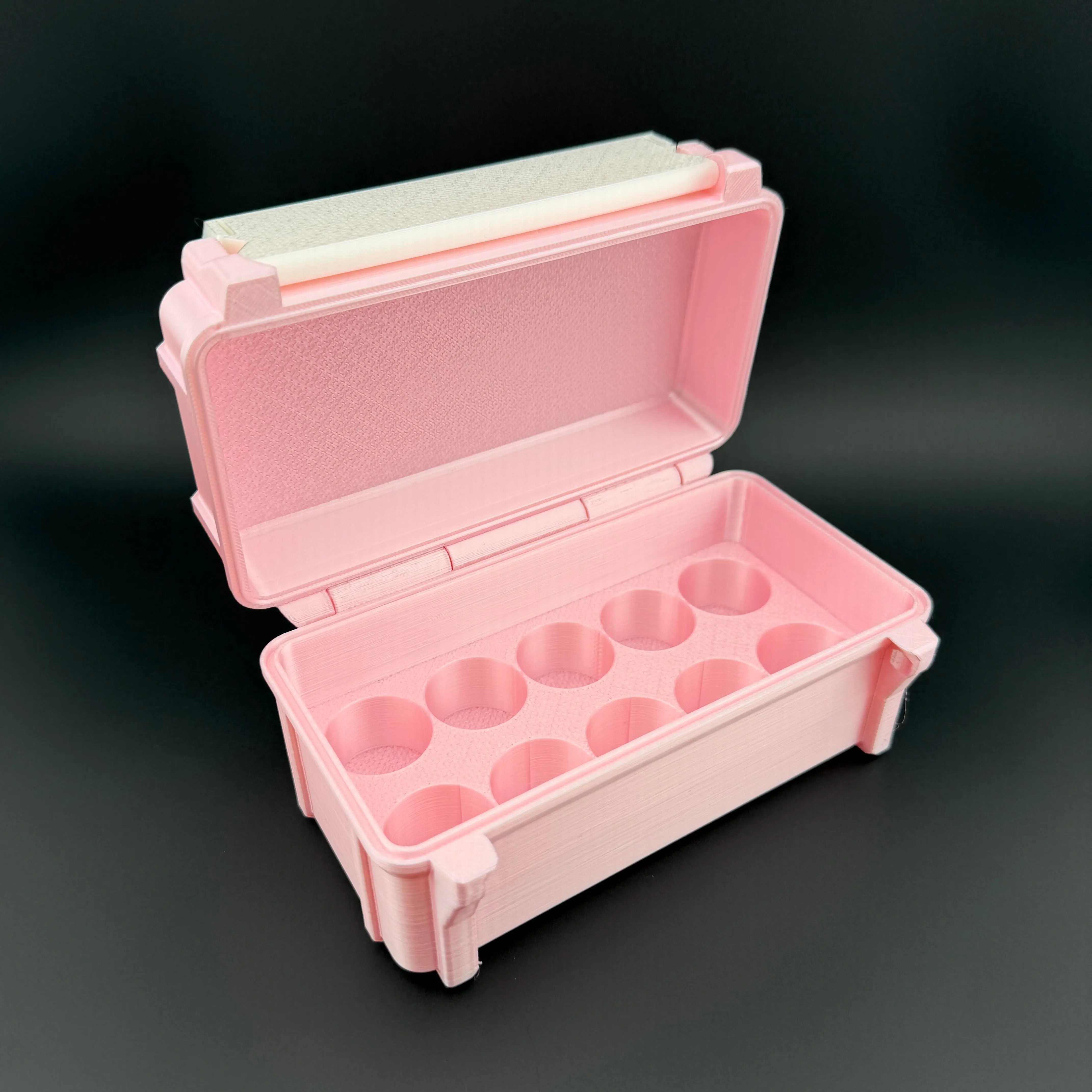 Pink Korean Gluta Vial Storage Case