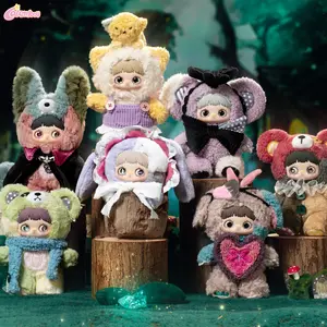 Maymei Symbiote Neverland Series Plush Blind Box V4, Kawaii Twin Secret Realm Series Stuffed Blind Box Doll  Mystery Plush Toys Collectible Birthday Christmas Gifts for Girls