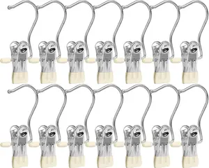 30 Pack Boot Hanger Legging Organizer for Closet, Boot Holder, Hanging Clips, Portable Multifunctional Hangers Single Clip Space Saving for Jeans, Hats, Tall Boots, Towels()