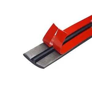 T-Shaped Car Windshield Seal Strip, Universal Rubber Weather Stripping for Window Roof Door, Waterproof Noise Reduction Seal for Car SUV Truck