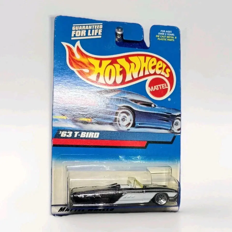 '63 T-Bird Hot Wheels Die-Cast | 1963 Ford Thunderbird Vintage Classic Collector's Edition