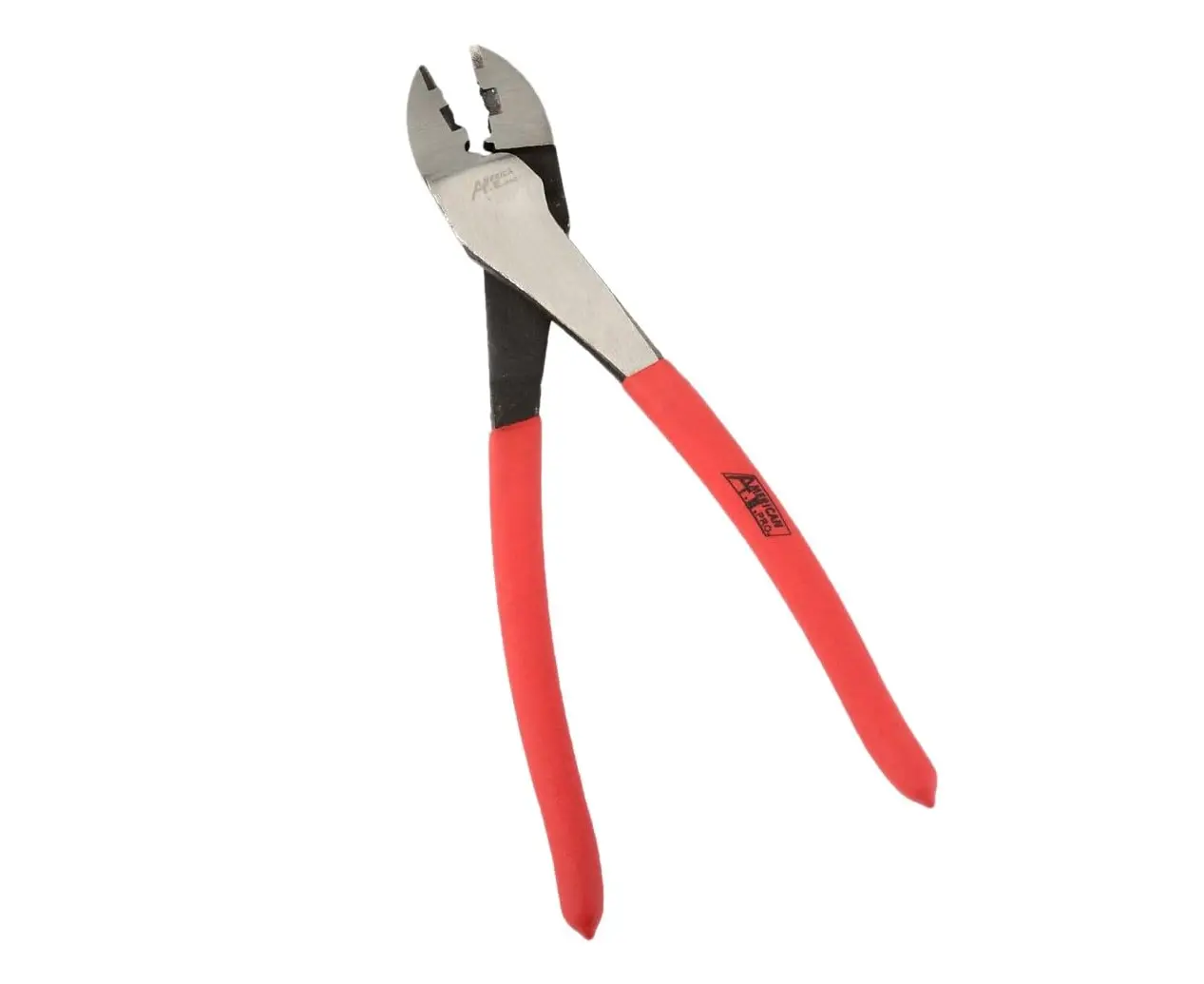10" Crimping Pliers, Hand Tools for Cuts & Crimps 10", Works on Insulated Terminals, Model 33076