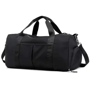 Small fitness bags suitable for both men and women, fitness bags for sports and weekend vacations, waterproof luggage bags with shoe and wet clothes compartmentsRAIMENTRY