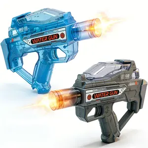 Eastern Eagle automatic water gun, flash light linkage, realistic cocking effect, strong long-range spray, large capacity, designed for summer outdoor water fun and parties.