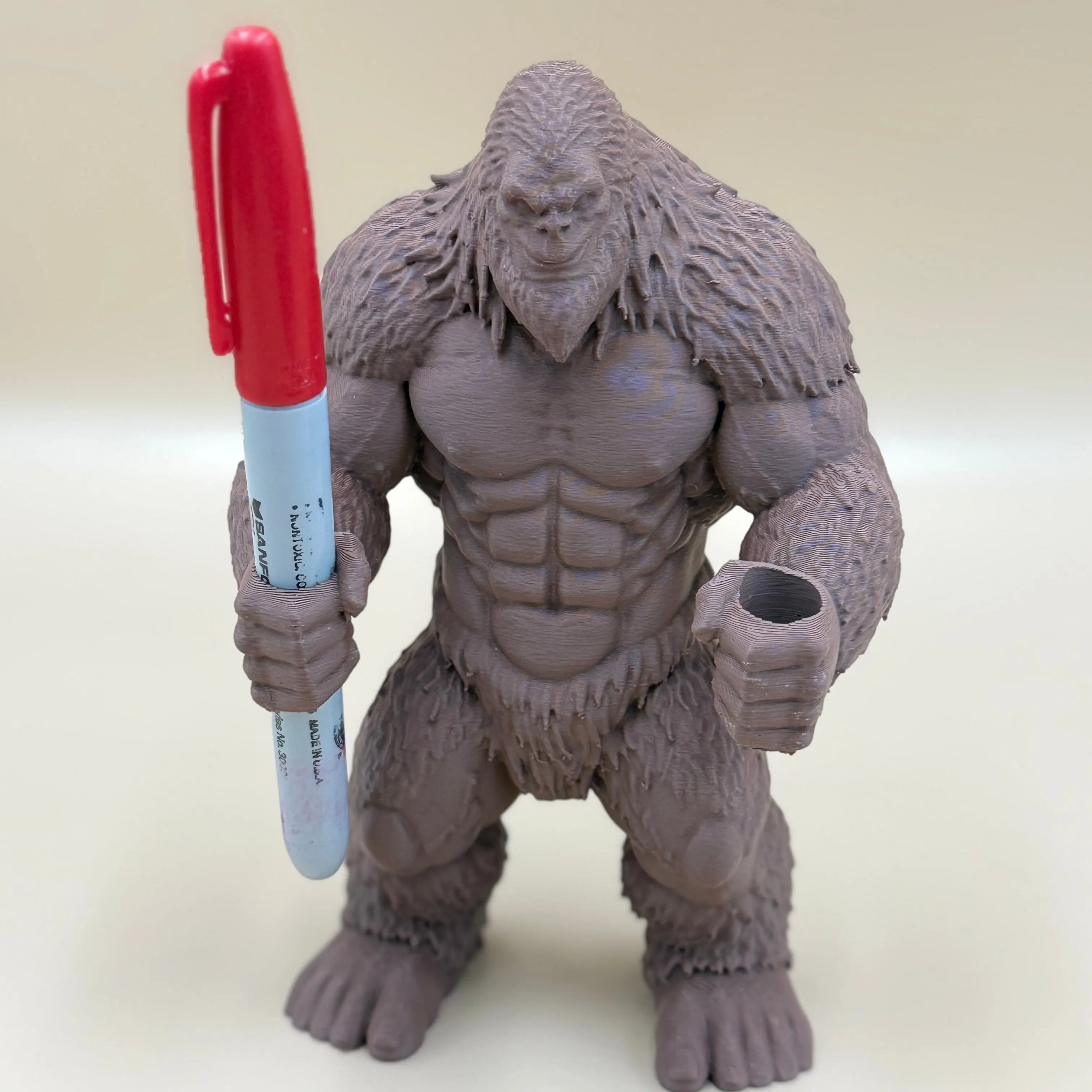 Sasquatch Marker/Pen Holder