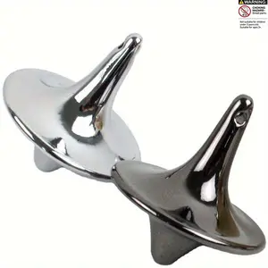 Stainless Steel Fidget Spinner, Random Color Decompression Finger Spinner, Handheld Spinner Toy, Fidget Toy for Adults & Teens, Stress Relief Gadgets