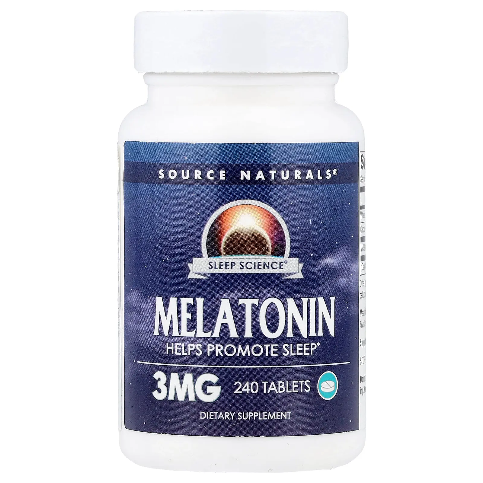 Source Naturals Sleep Science®, Melatonin, 240 Tablets