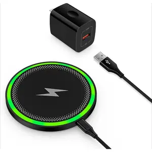 X-CGR05  Wireless Charger Samsung Pad Fast Charging Station for Galaxy Z Flip 7 Z Fold 7 S25 Edge/S25/S24/S23,15W Android Phone Charger Stand Fast Charging Mat cargador inalámbrico para Google Pixel 9a/9/10/8