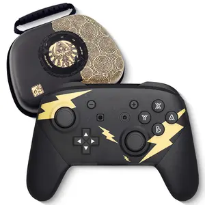 Switch Pro Wireless Game Console Controller with Portable Waterproof Storage Case - Rechargeable Controller Grip, USB Cable, Durable Material, NFC