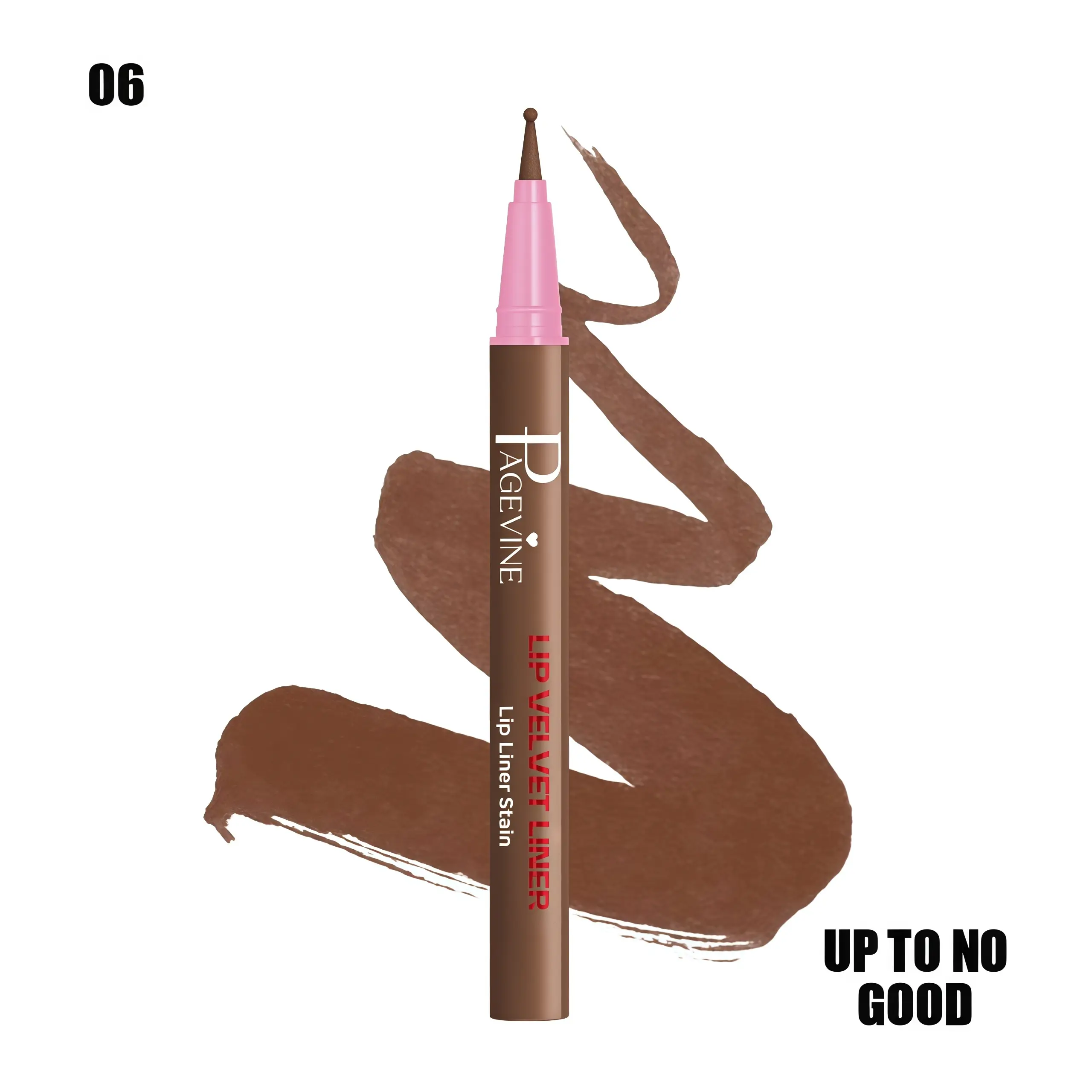 Precision Lip Liner 24H Waterproof No Smudge Natural Nude Buildable Smooth Line No Clump Quick Plump Lip Look Date Party Weapon
