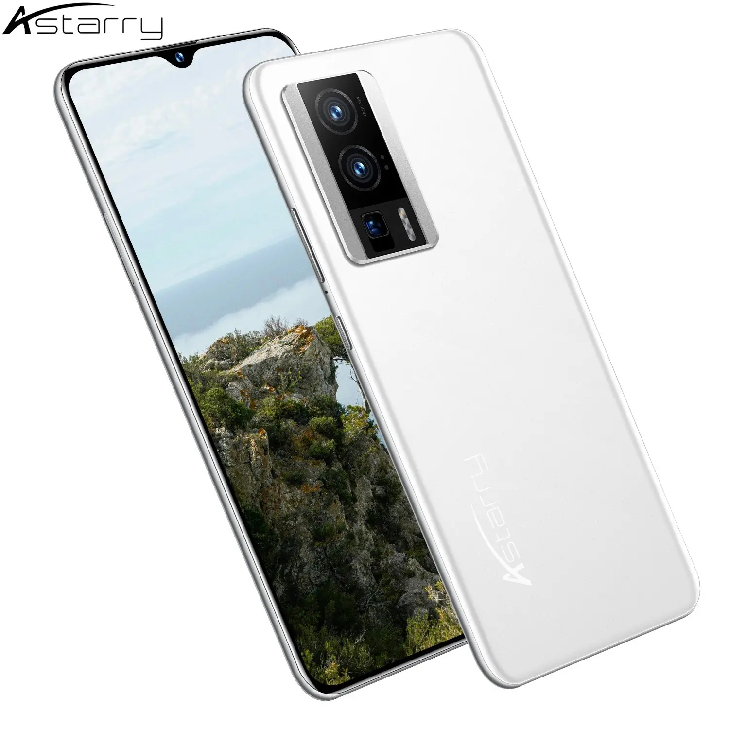 Astarry K60 Pro Smartphone, Touchscreen Phone, 4g Network, 3+64GB Memory, Mtk6737 Quad-Core, Android 10.0, 6.56-Inch Screen, 5+8mp Camera, 3000mah Battery, Dual Sim, Cell Phone