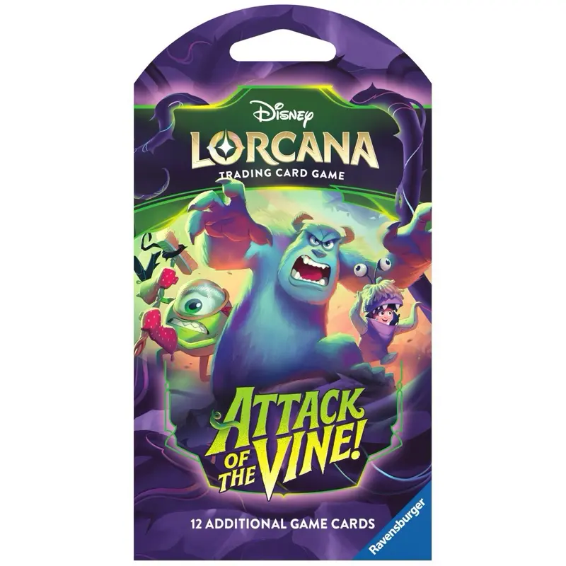 Disney Lorcana: Attack of the Vine! Sleeved Booster Pack - Attack of the Vine! (13)