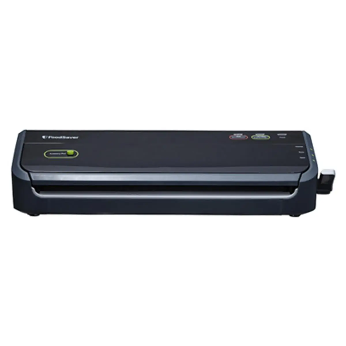 FoodSaver FM2000-000 Vacuum Sealing Machine, Efficient Multi-Functional Household Kitchen Appliance with Drip Tray, 18.6 x 6.7 x 8 in Size, Compatible with 2-gal Bags