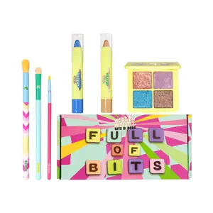 [Made by Mitchell] Bits & Bobs Collection – Full of Bits Eye Makeup Bundle | Quad Pod Shimmer Palette, Cryons & 3 Brushes