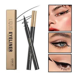 Waterproof Smudge-Proof Eyeliner Pencil, Long-Lasting 24-Hour Wear, Quick-Dry Formula, Natural Finish, Easy to Apply for Beginners, Liquid Eyeliner Pen