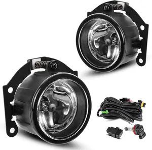 YITAMOTOR Fog Lights Compatible with 2010-2015 Mitsubishi Outlander 2011-2015 Outlander Sport(Without Integrated DRL) Fog Lamps Replacement