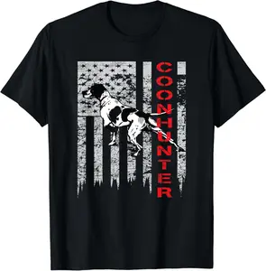Distressed Usa Flag Shirt For Coon Hunters