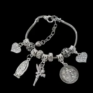 virgen de Guadalupe y San Benito Bracelet