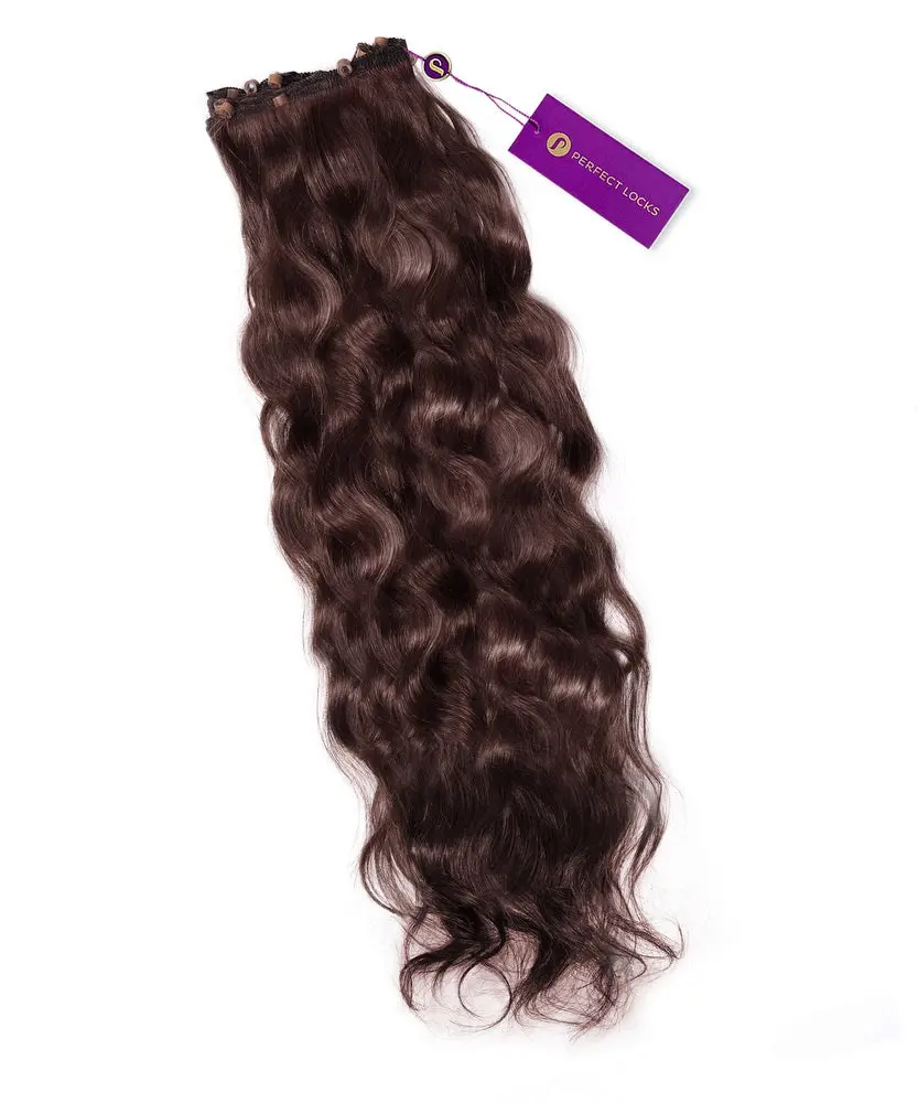 Wavy Beaded Weft Rows