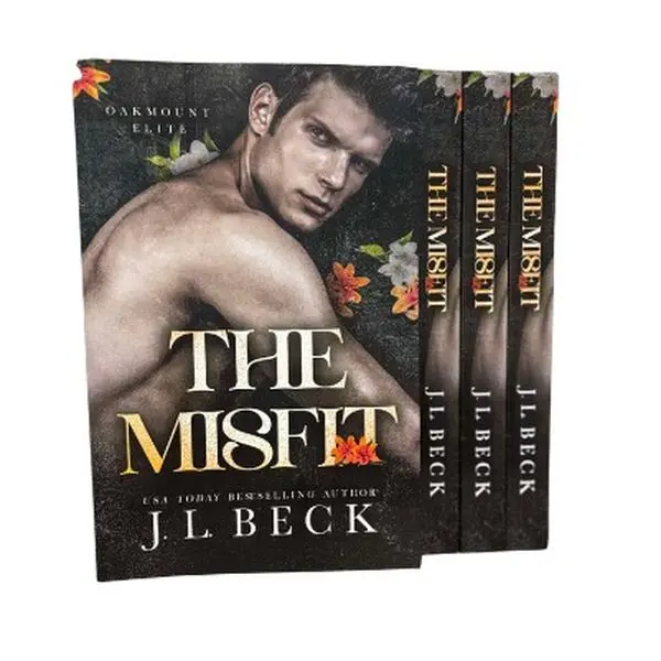 JL Beck The Misfit A Dark Fake Dating Romance Novel in Gothic Style Modern Paperback or Hardcover Edition from Oakmount Elite Series, Romance Books, Books Dark Romance