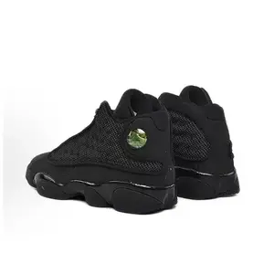 Introducing our Spring 2026 Collection: The Retro Black Cat High-Top Basketball Shoes. Crafted in a timeless all-black design, these versatile sneakers seamlessly transition from intense court games to everyday casual wear. Available in uni