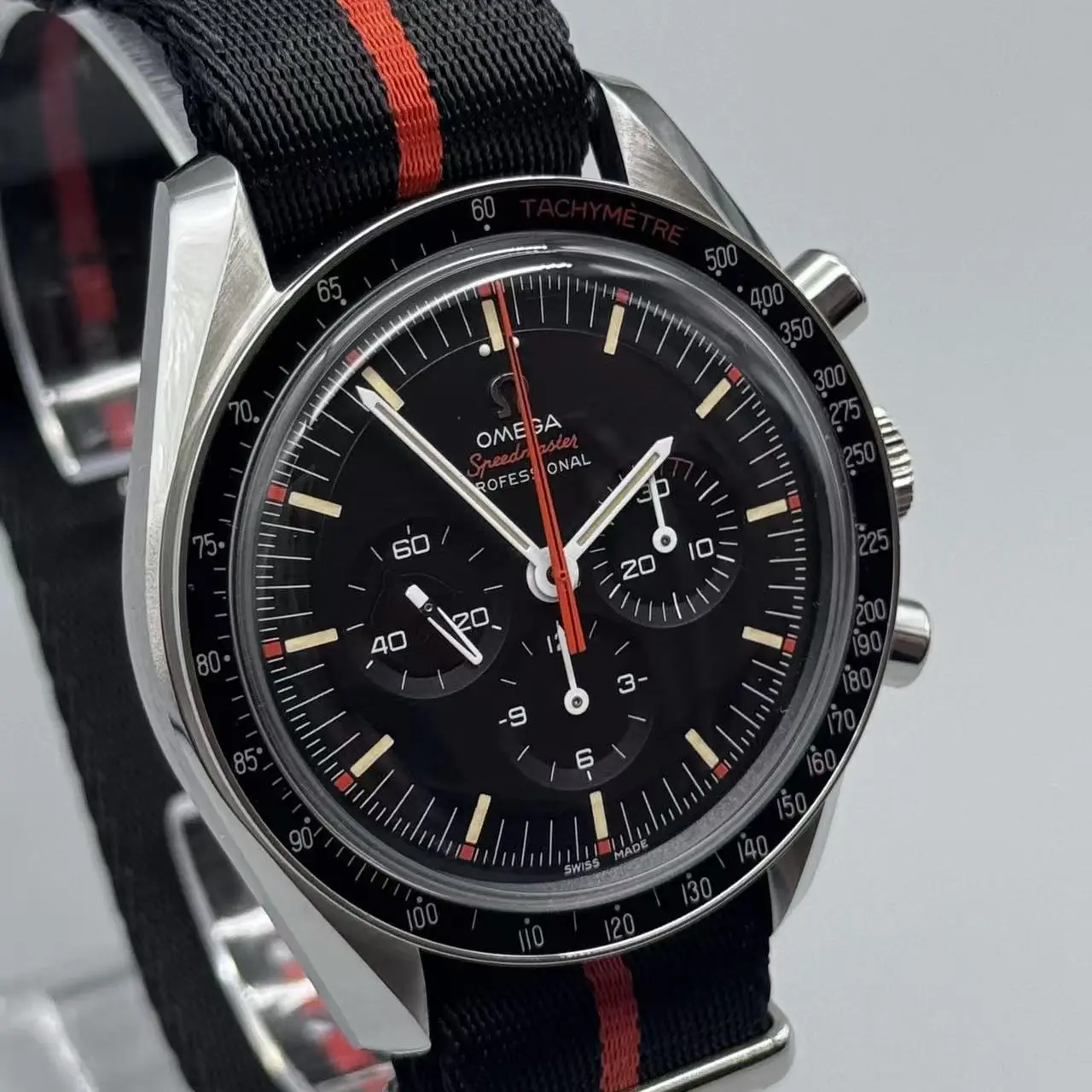 Pre‑Owned Omega Speedmaster Moonwatch Ultraman 311.12.42.30.01.001 Limited 2012pcs Manual‑Wind Steel 42mm Men Watch