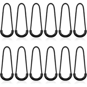 Nylon U-Shape Zipper Pulls, 12 count Heavy Duty Zipper Tags, North  Backpack Zippers Pull Replacement, Black Cord Extension for Backpack Luggage Purse