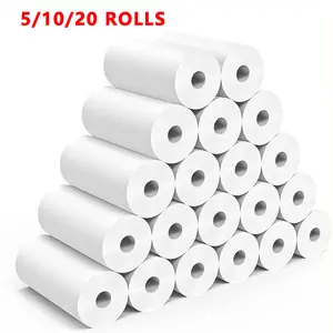 Label Printer Paper, 5/10/20 Rolls Instant Print Paper for Kids Cameras, High-definition Thermal Printing Rolls, Photo Printer Paper, Portable Travel Camera