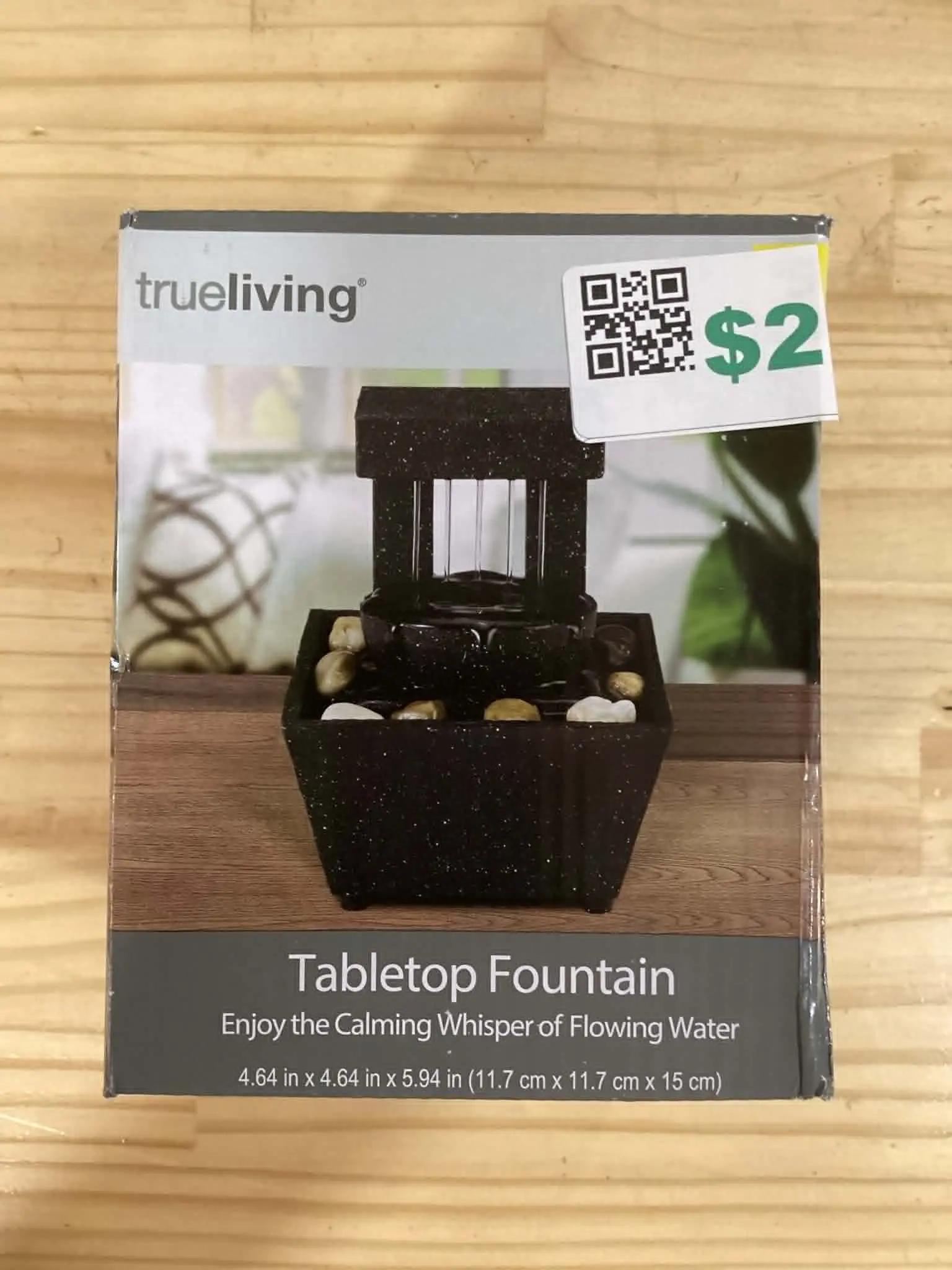 Square Tabletop Fountain