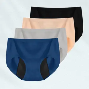 Women's Menstrual Physiological Pants With High Elasticity, Seamless Comfort, Breathability, Water Absorption, Leak Prevention, And A Close Fitting Women'S Triangle Underwear