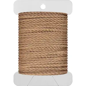 Crochet Thread Yarn 100% Pure Cotton Thread Col No: 3862 Dark Mocha Beige