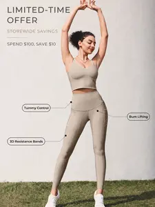 Fanka PowerBand Resistance Leggings (Reversible Wear) (with Pocket),summerwins Fanka PowerBand Resistance Leggings (Reversible Wear) (with Pocket),summerwins