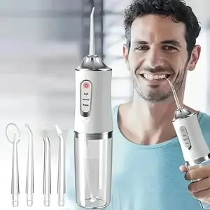Professional Water Flosser Machine, Cascade Micro Bubble Technology, Pressure Control Teeth Cleaning Spray, Oral Care & Orthodontic Use