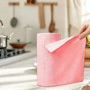 20-Pack Reusable Microfiber Cleaning Cloth Roll, Highly Absorbent and Durable, Super Absorbent Microfiber, Eco-Friendly Multipurpose Cleaning Cloths for Kitchen, Windows, and Cars, Microfiber Cleaning Towels