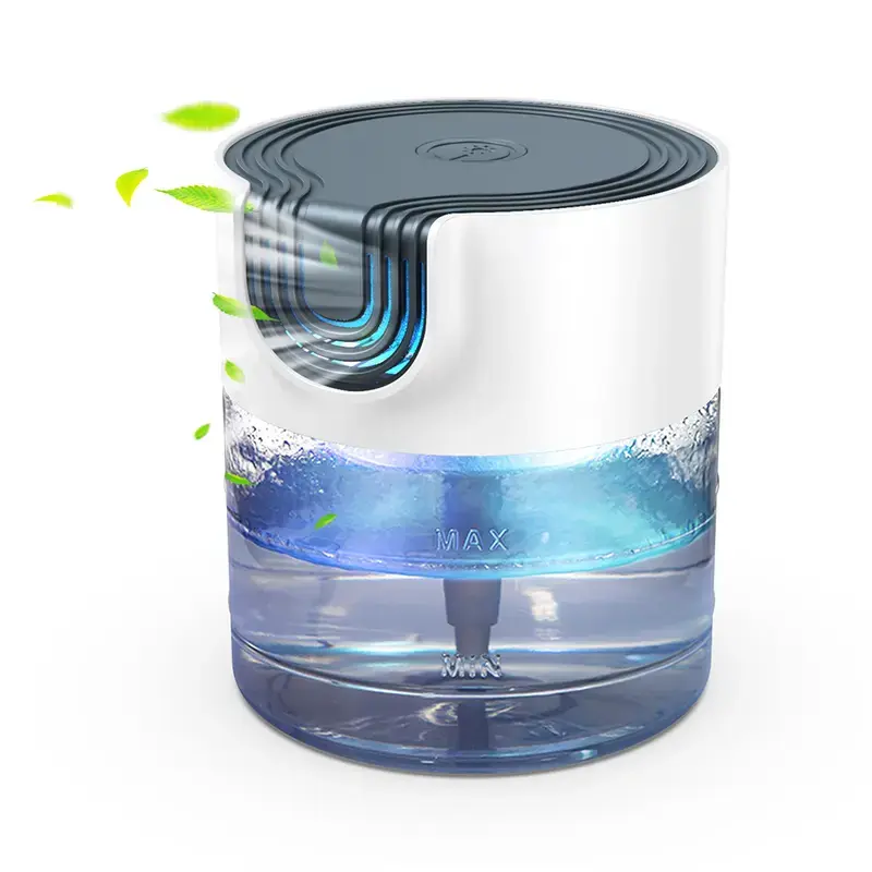Water-based Air Purifier, 3 in 1 Air Purifier Aromatherapy Diffuser Space Humidifier, Increase Air Humidity, Portable, A Must-have for Offices and Rooms