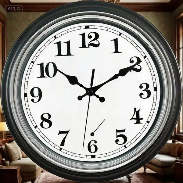 Vintage Round Analog Wall Clock with Thermometer - Silent Non-Ticking Battery-Operated Plastic Quartz Timepiece - Waterproof Decorative Home Supplies for Outdoors, Farmhouse Home/Patio Gift