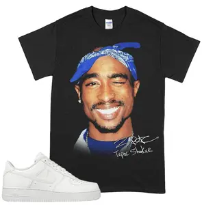 Vintage 90s 2Pac Tupac Shakur Shirt, Retro Unisex Cotton Shirt, Tupac Big Face Head Vintage Style Graphic Hip Hop T-Shirt, Classic, High Quality, Great Gift For Friend, Street Style, Many Colors Size S To XL, Tiktok Shop Menswear Top