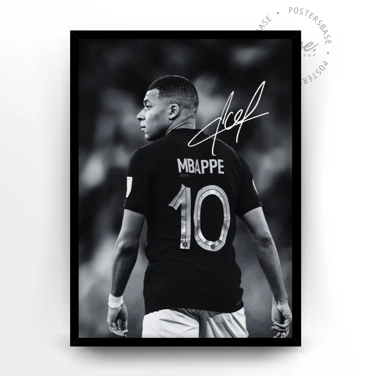 DICH-KylianMbappéSign Poster - Unframed #10012