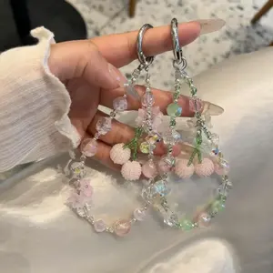 Cute Butterfly Design Phone Chain, Cell Phone Charm, Fashionable Phone Lanyard for Women & Girls, Phone Decoration Accessories for Daily Use