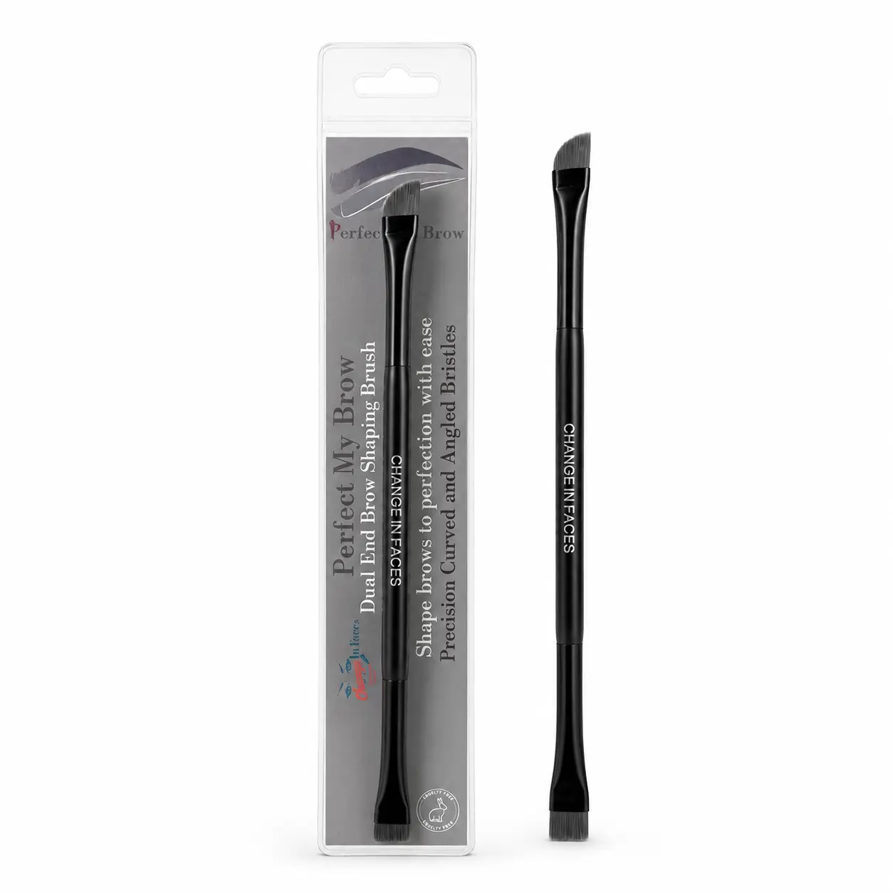 Change In Faces Perfect My Brow Dual-Ended Brow Shaping Brush