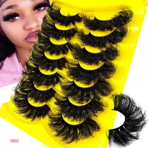 Fluffy Individual False Eyelashes, Volumized False Eyelashes, 7 Pairs/box Natural Look Fake Eyelash for Lashes Extensions, Self Grafting Curl False  Lashes for Eye Makeup Enhancement, Diy False Eyelashes, Cosmetic