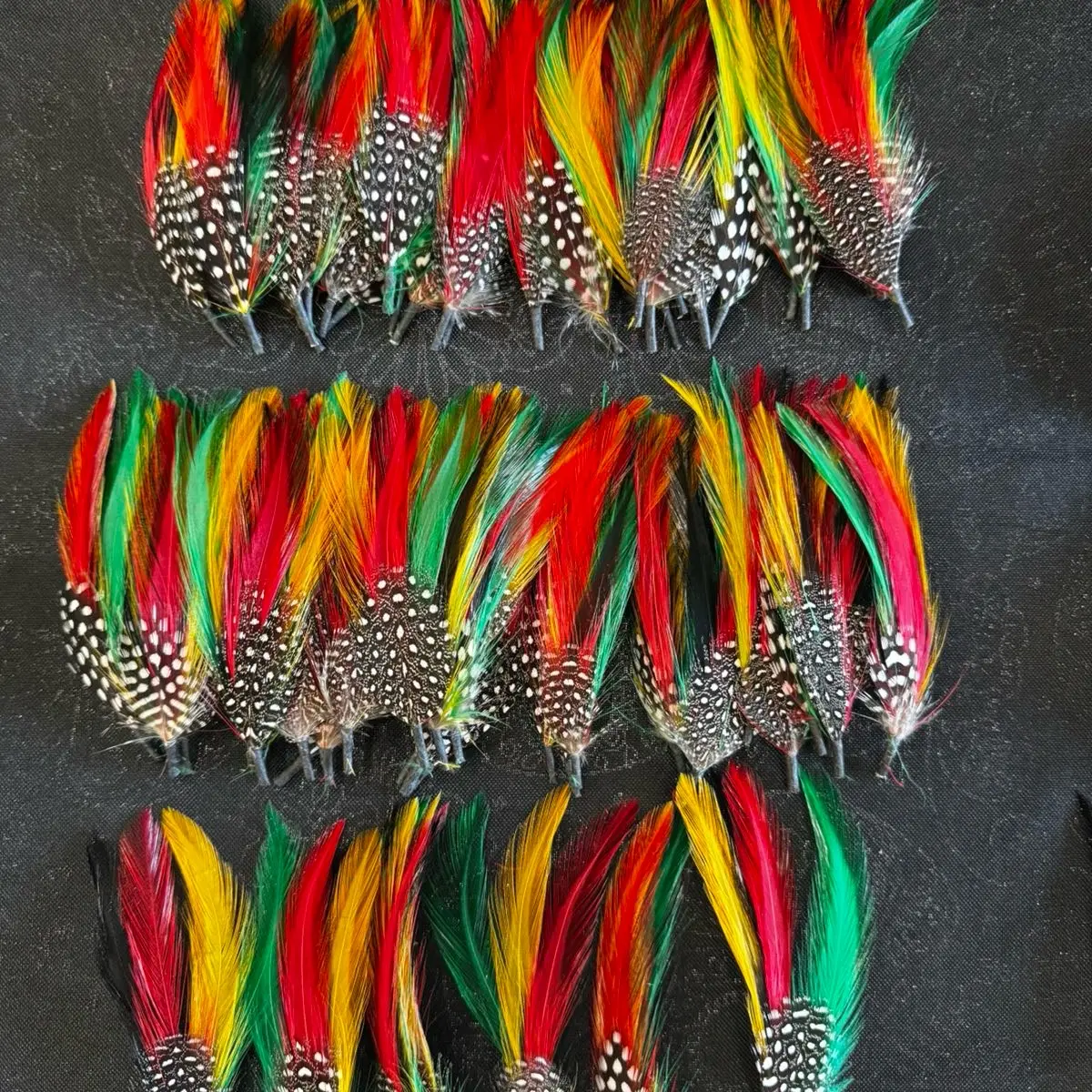 Hat feathers