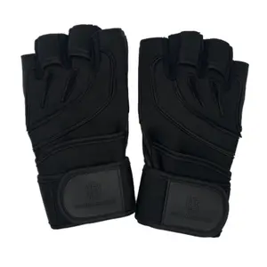 BUFF American Weight Lifting Gloves with Wrist-Straps and Finger Pull Tabs, Designed for Enhanced Comfort and Durable Use