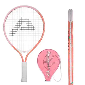 AMASPORT Tennis Rackets for Kids Aluminum Alloy 17'' with Cover Bag for Beginner Junior Children Tennis Racquet
